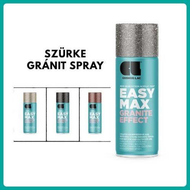 CosmosLac Easy Max Granite Effect spray – szürke - Cosmos lac - Kép