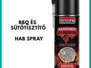 Soudal BBQ Cleaner+gumikesztyű Habos sütő- és grilltisztító spray, 500 ml - Cosmos lac