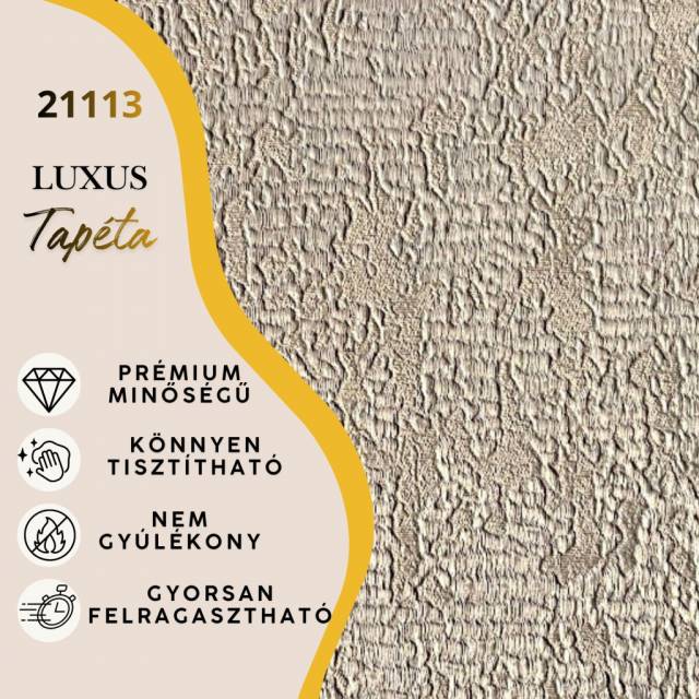 Silva Essence bézs vakolat mintás selyemfényű tapéta 21113 - Zeno - Kép