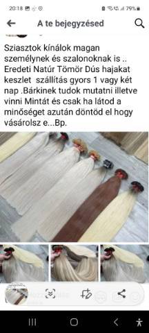 Emberi haj... - Kép