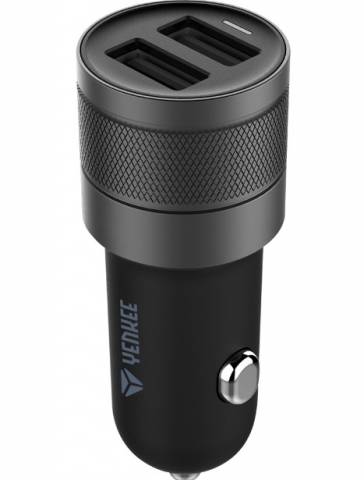 Yenkee YAC 2048BK USB autós tölt? 4.8A - Kép