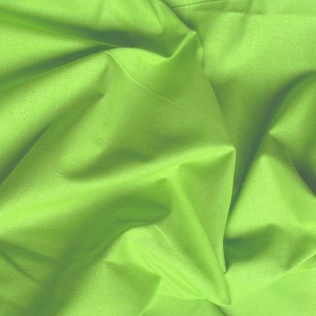 Uni, egyszínű pamut vászon, élénk zöld - Canvas - Kép