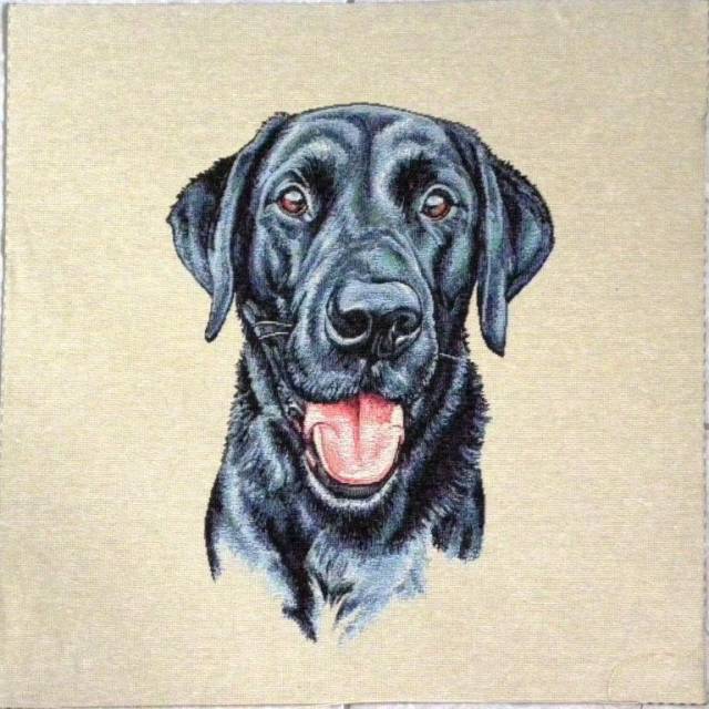 LABRADOR mintás jacquard párna panel - HomeTextiles - Kép