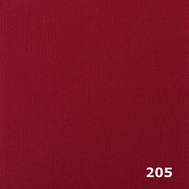 FIUME, 140 cm széles, 205 bordó, meggypiros, UV álló, impregnált kültéri vászon, egyszínű  - Telasol - Kép