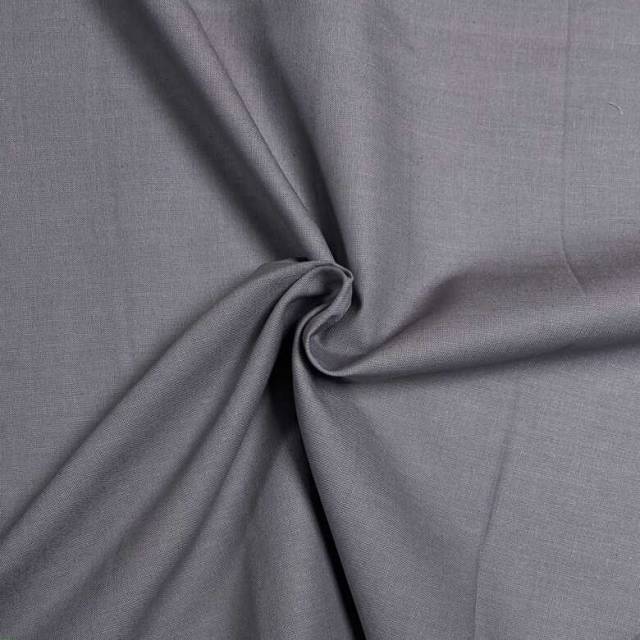 Uni, egyszínű pamutvászon, acélszürke - Canvas - Kép