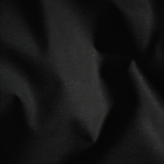Uni, egyszínű pamutvászon, fekete - Canvas - Kép