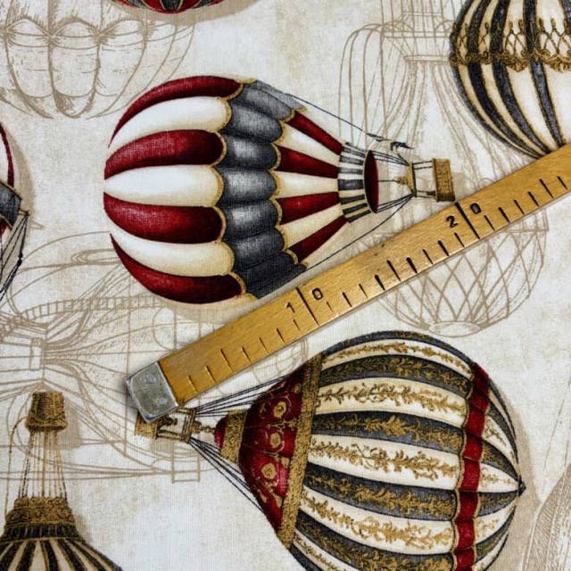 HŐLÉGBALLON mintás delorvászon, loneta - HomeTextiles - Kép