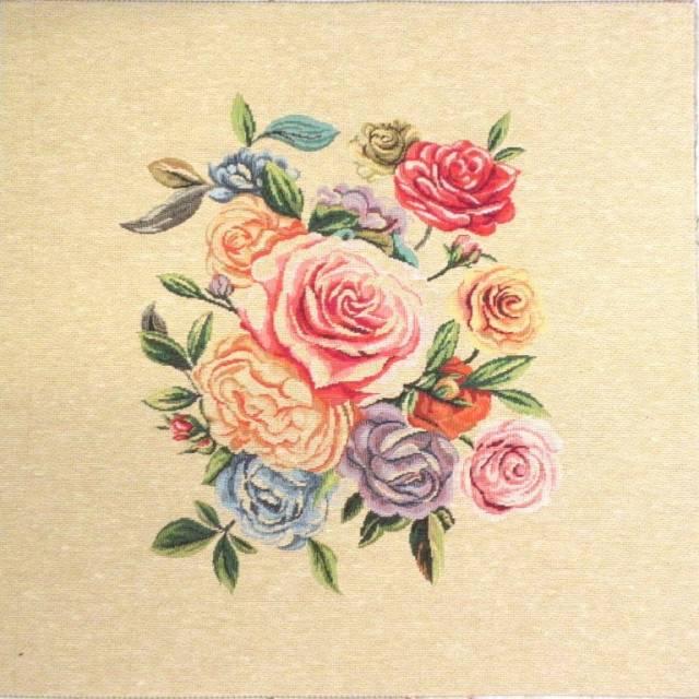 RÓZSA, jacquard párna panel - HomeTextiles - Kép
