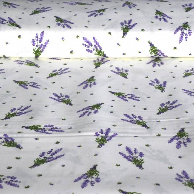 Levendula mintás pamutvászon - Canvas - Kép