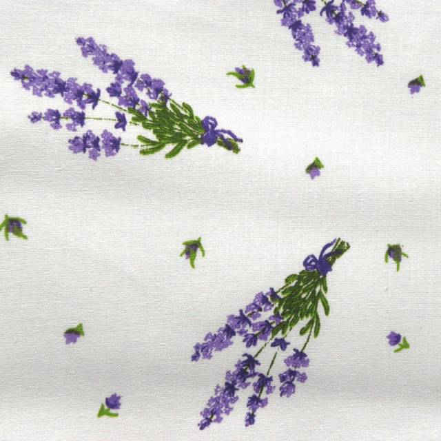 Levendula mintás pamutvászon - Canvas - Kép