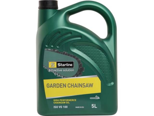 Láncfűrész olaj Starline Garden Chainshaw olaj 5 liter - Kép