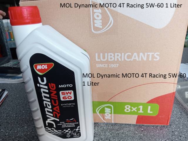 MOL Dynamic MOTO 4T Racing 5W-60 1 Liter - Kép