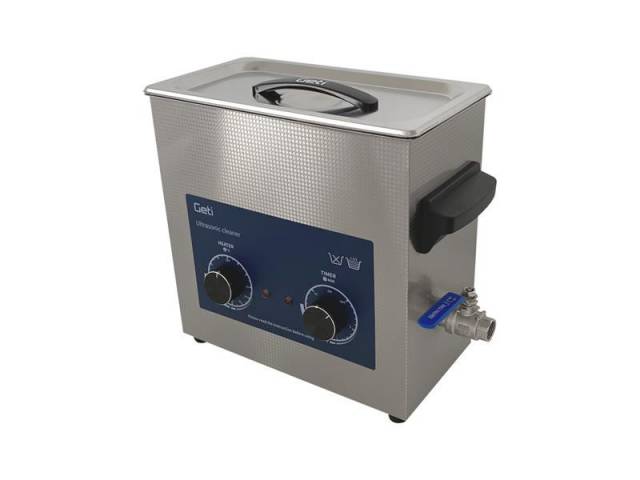 Ultrahangos tisztító GETI GUC 06A 6L Stainless Steel - Kép