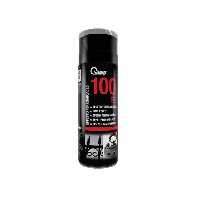 Fényes fekete festék spray - fémekhez - 400 ml - Kép