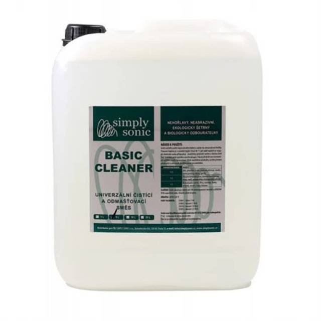SIMPLY SONIC BASIC Ultrahangos tisztító folyadék koncentrátum 10L - Kép