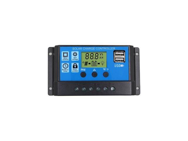 Solar controller PWM SY3024H 12-24V/30A+USB for Pb batteries - Kép