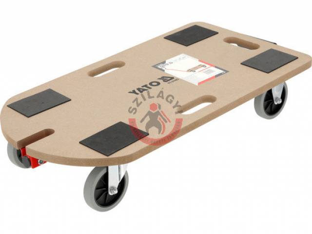 YATO YT-37423 Kerekes szállítókocsi vonó rúddal max. 250 kg (37423) - Kép