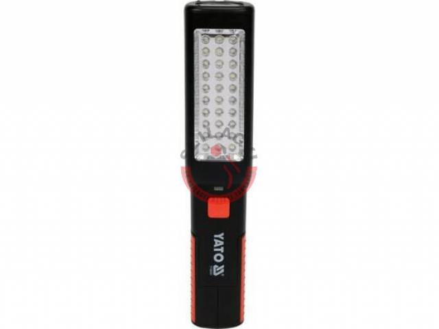 YATO YT-085051 Szerelőlámpa 30+7 LED 3.7V 1800mAh Li-Ion, USB (085051) - Kép