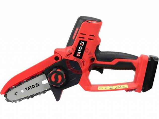 YATO Akkumulátoros láncfűrész 100 mm 18 V YT-828136 (828136) - Kép