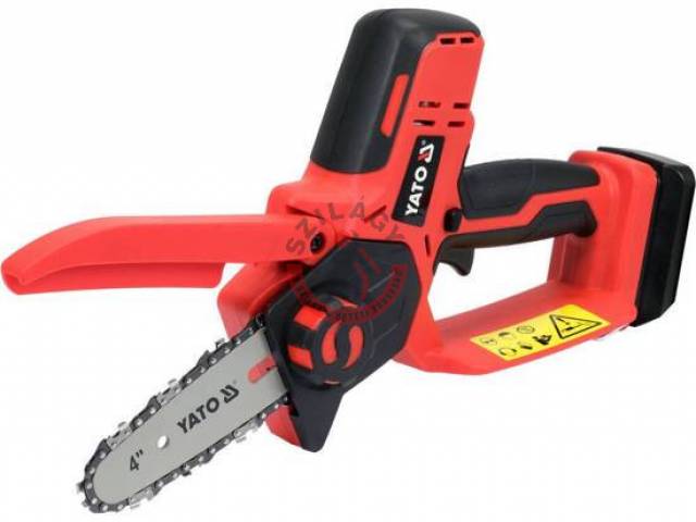 YATO Akkumulátoros láncfűrész 100 mm 18 V YT-828136 (828136) - Kép