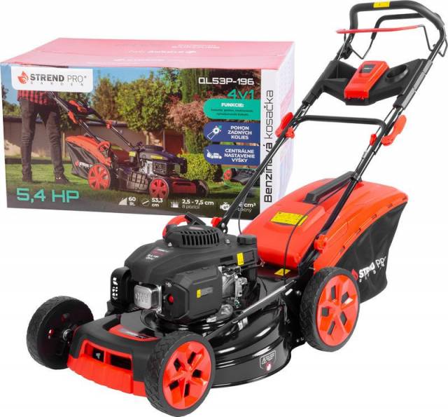 Benzinmotoros fűnyíró QL53P-196, 4 kW, 53,3 cm (1111623) - Kép