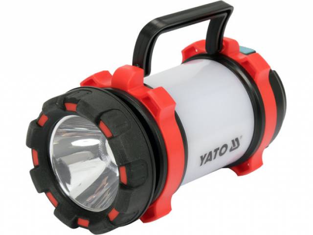 YATO YT-08547 Multifunkciós keresőlámpa 3 az 1-ben 380Lm SMD LED, LI-ION 3.7V 3000MAH (08547) - Kép