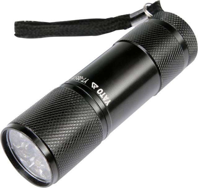 YATO YT-08570 Zseblámpa 3W 9 LED 3xAAA elem (08570) - Kép