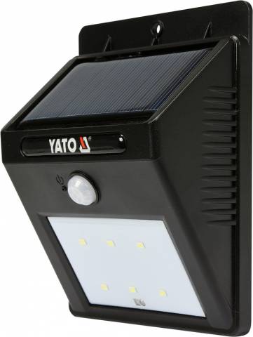 YATO YT-81856 Kültéri LED-es fali lámpa 3.7V 900mAh 120lm (81856) - Kép