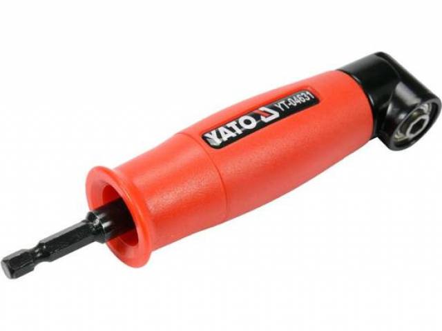 YATO YT-04631 Sarokcsavarozó adapter hatlap 1/4" 90° 155mm (04631) - Kép