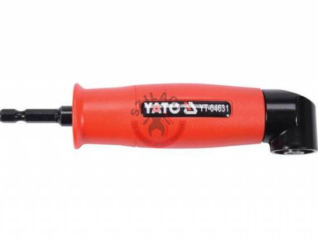 YATO YT-04631 Sarokcsavarozó adapter hatlap 1/4" 90° 155mm (04631) - Kép