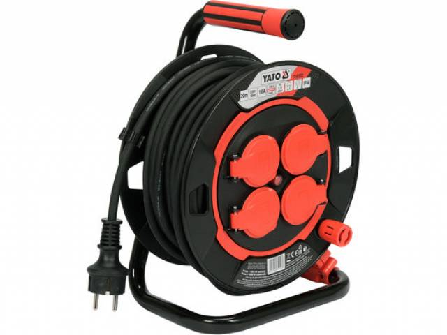 YATO YT-81052 Hosszabító kábeldob 3x1,5 mm IP 44 20m (81052) - Kép