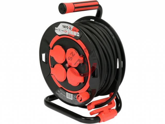 YATO YT-81052 Hosszabító kábeldob 3x1,5 mm IP 44 20m (81052) - Kép