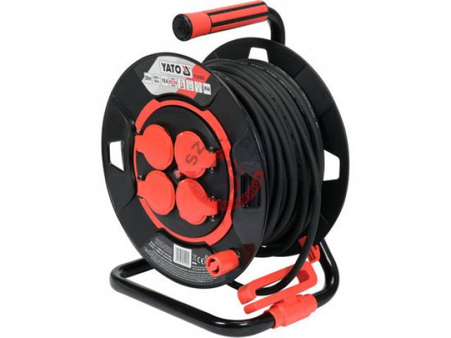 YATO YT-81053 Hosszabító kábeldob 3x1,5 mm IP 44 30m (81053) - Kép