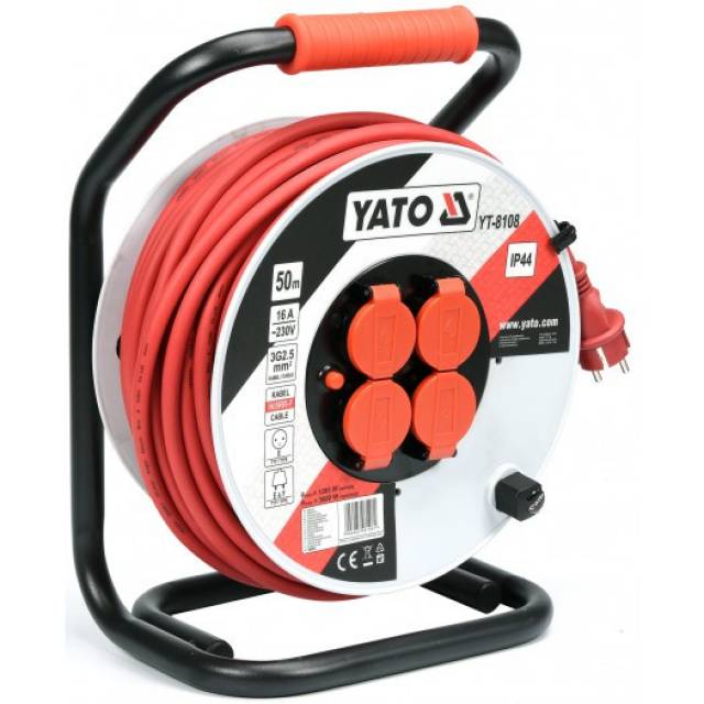 YATO YT-8108 Kábeldob 3x2,5 mm 50 m IP 44 (8108) - Kép