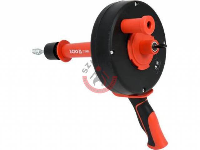 YATO YT-24991 Fúrógépre fogható csőtisztító spirál 7,6m, o 6mm (24991) - Kép