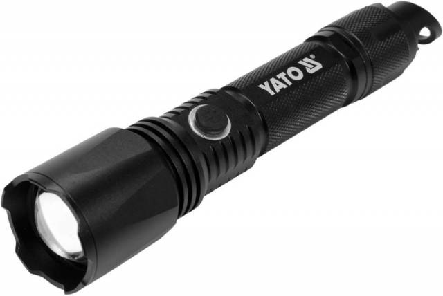 YATO YT-08559 Zseblámpa LED 10W 900LM IP64, LI-ION 3,7V (08559) - Kép
