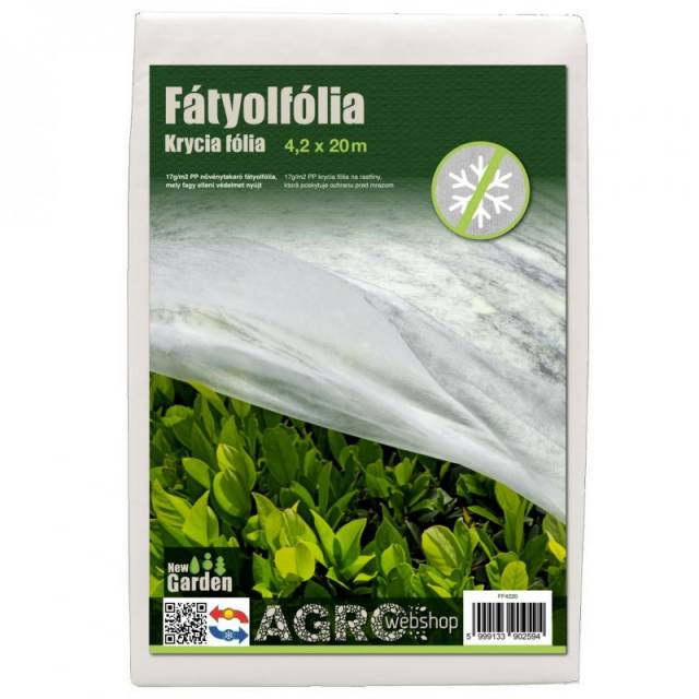 Fátyolfólia 4,2×20m | Fehér | 17g/m - Kép