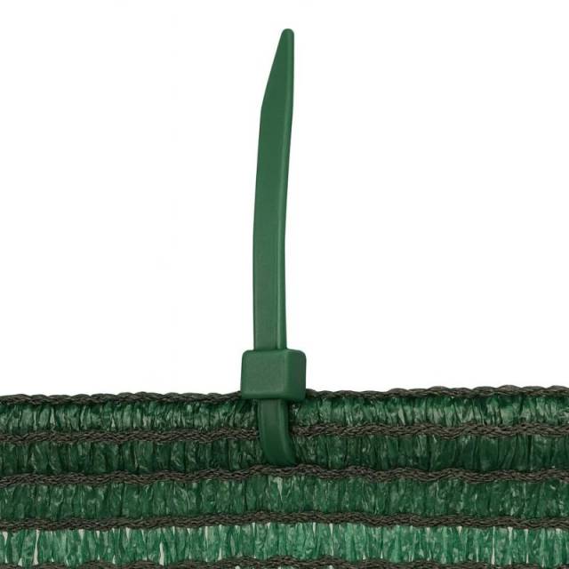 Gyorskötöző | Zöld | 10cm | 100db - Kép