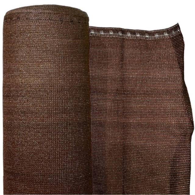 Árnyékoló háló 1.8×50m | Brown160 - Kép