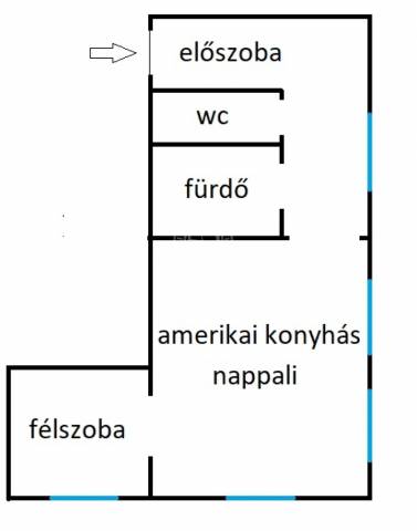 Eladó - Lakás (téglaépítésű) - Vác,Sződligethez közeli részén. - Kép