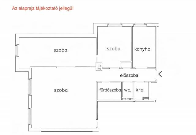 Eladó - Lakás (téglaépítésű) - Napos út - Kép