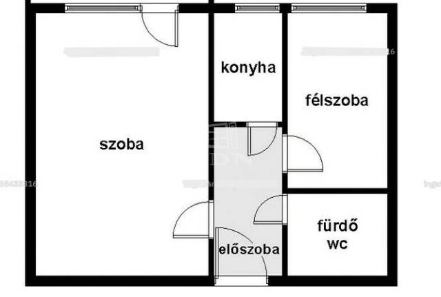 Eladó - Lakás (panel) - Erzsébet utca - Kép