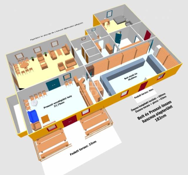 Eladó - Üzlethelyiség - Május 1. tér - Kép