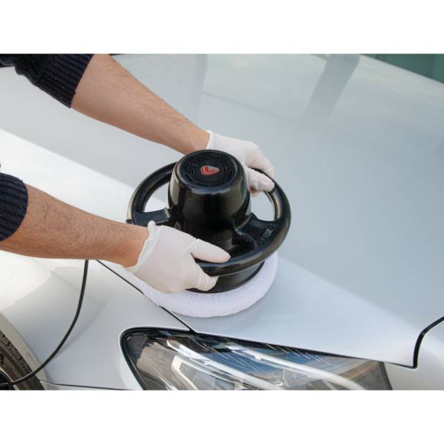 Polírozógép, professzionális excenteres, 220V, 24 cm, Lampa Professional Polisher - Kép
