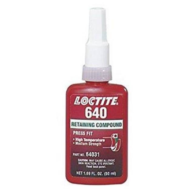 LOCTITE 640 Nagy szilárdságú, lassú csaprögzítő, nagy résmérethez 50 ml