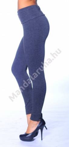 Hosszú, sötétszürke színű sztreccses nadrág - (3XL) - Mandala - Kép
