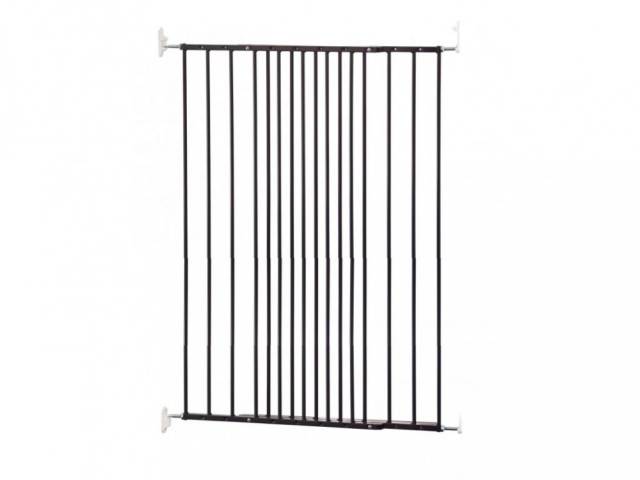 Babydan 'Streamline' Extra magas ajtórács, fekete (62,5 - 106,8 cm) - Kép