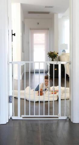 Dreambaby Advance Low Rise ajtórács, babarács 75-81 cm (G9463GB) - Kép