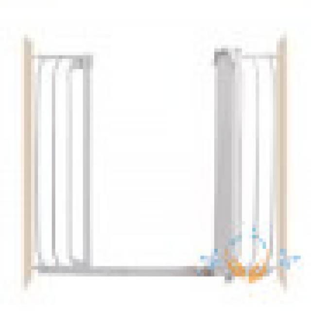 Dreambaby Extra magas önfeszítős ajtórács, kutyarács, fehér (97,5-106 cm) - Kép