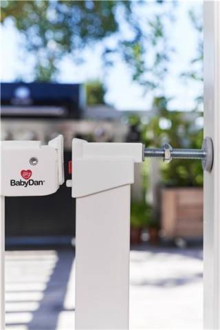 Babydan ASTA önfeszítős extra széles ajtórács toldalékokkal (177,8-183 cm) - Kép